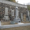 荒木様：墓石解体・寄墓工事及び６寸角供養塔・巻石工事